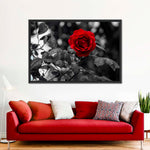 Lone Rose Pop Wall Art
