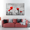Pop Red Poppies Wall Art