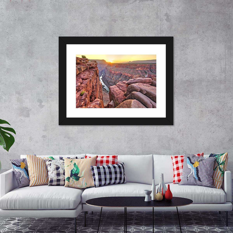 Sunrise Over Grand Canyon Wall Art