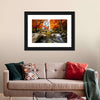 Stunning Autumn Waterfall Wall Art