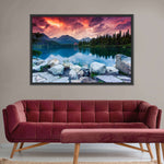 Tatra Mountain Lake Wall Art