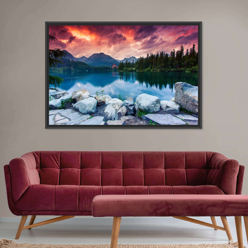 Tatra Mountain Lake Wall Art