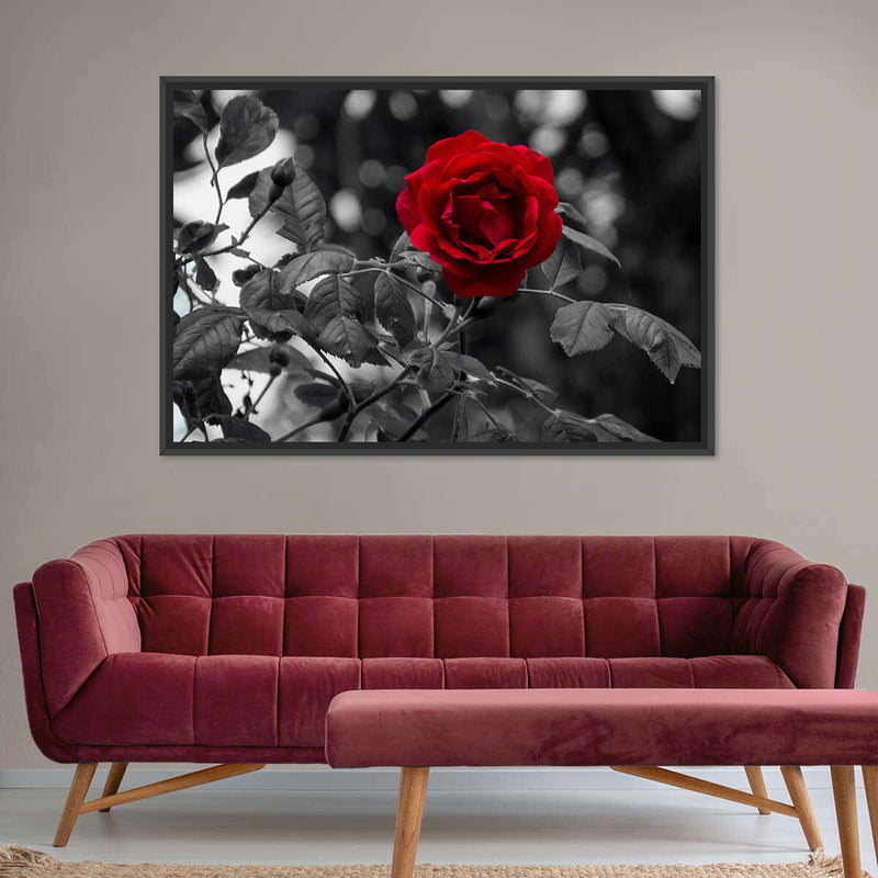 Lone Rose Pop Wall Art