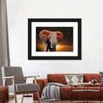 Kenyan Elephant Wall Art