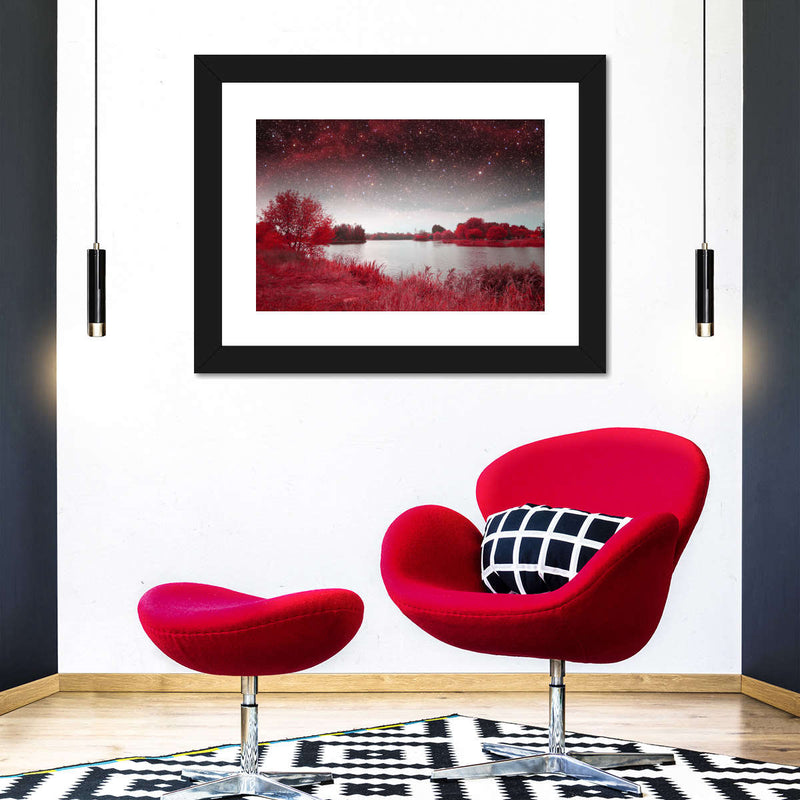 Red Mystical Spring Wall Art