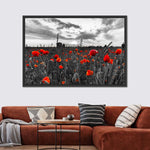 Poppy Field At Dusk Pop Wall Art