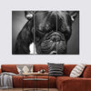 Melancholic French Bulldog Wall Art