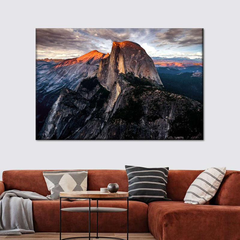 Yosemite's Half Dome Wall Art