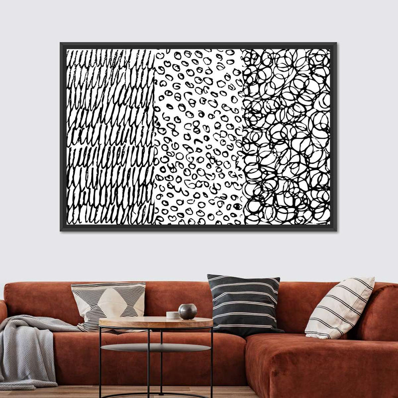 Patterned Simple Abstract Wall Art