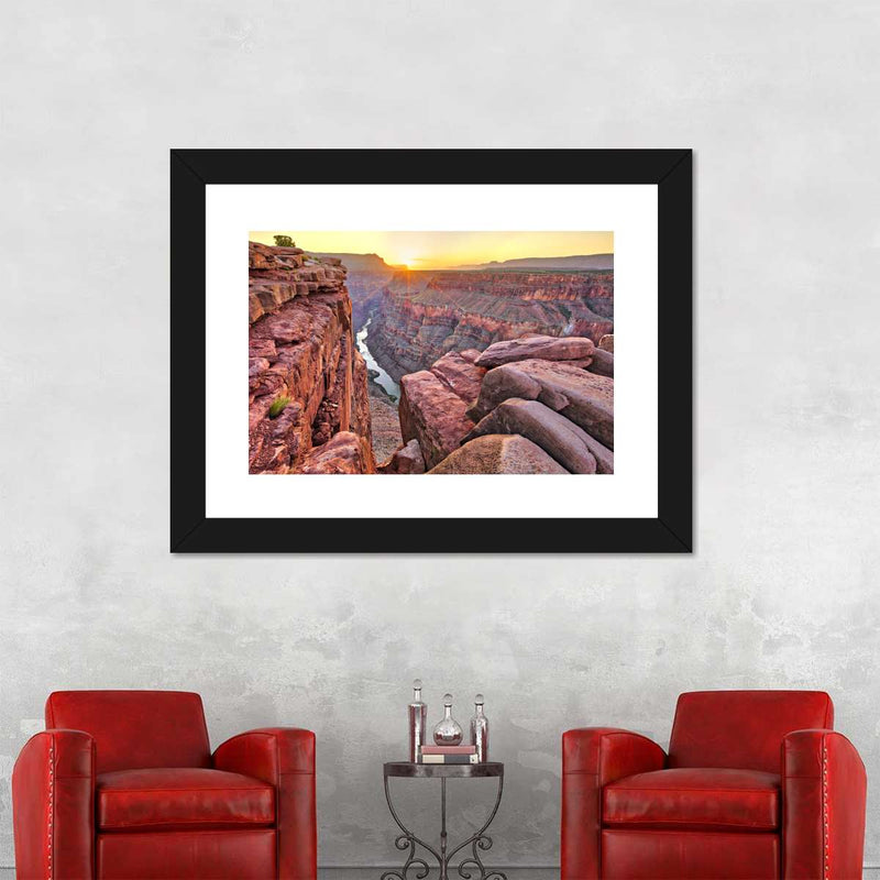 Sunrise Over Grand Canyon Wall Art