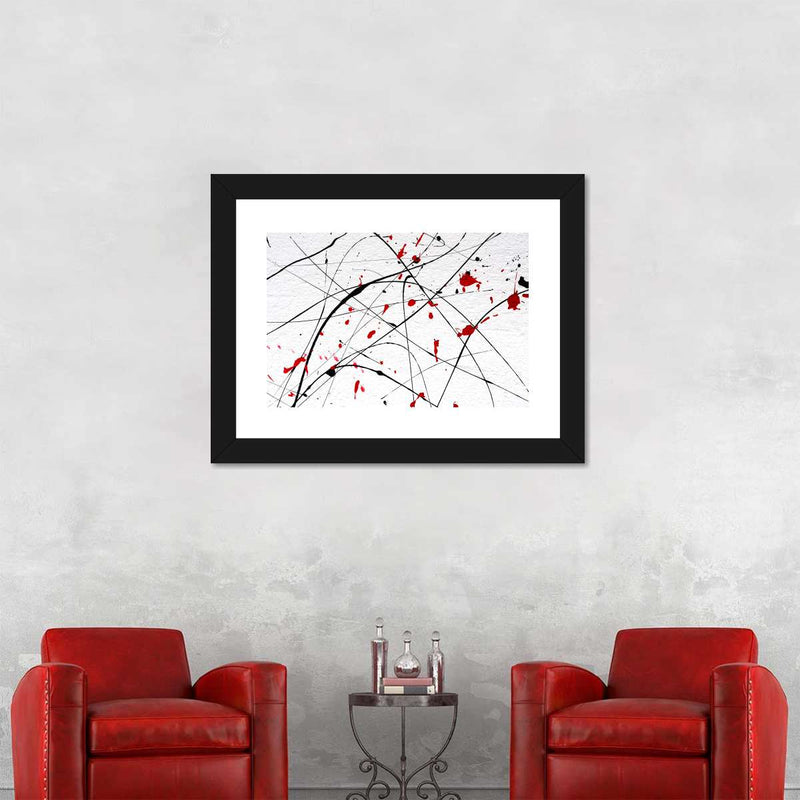 Modern Abstract Splash Wall Art