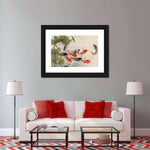 Japanese Koi Pond Wall Art