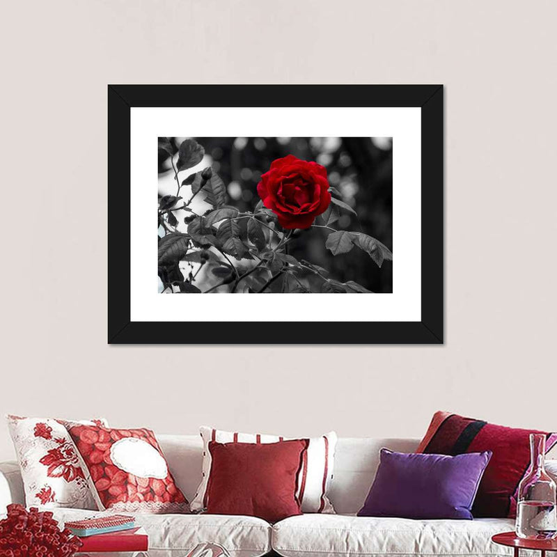 Lone Rose Pop Wall Art