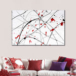 Modern Abstract Splash Wall Art