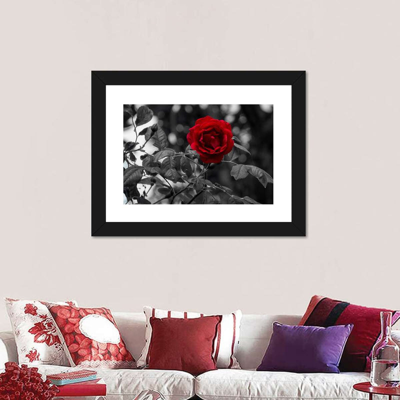 Lone Rose Pop Wall Art