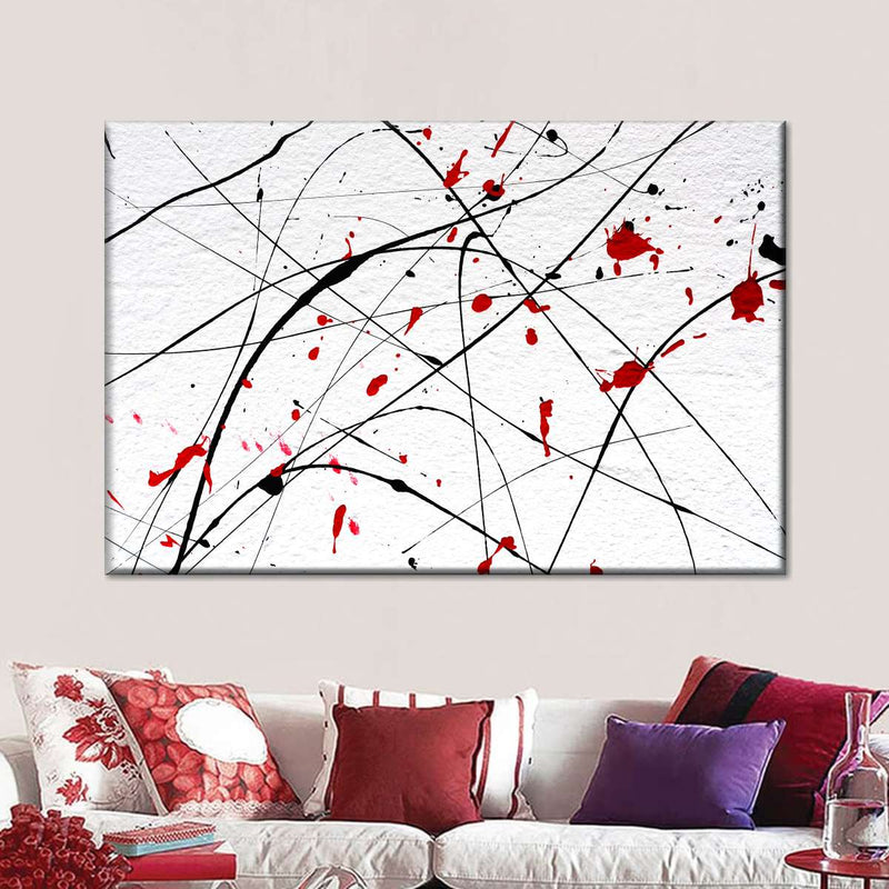 Modern Abstract Splash Wall Art