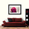 Textured Grunge Rose Wall Art