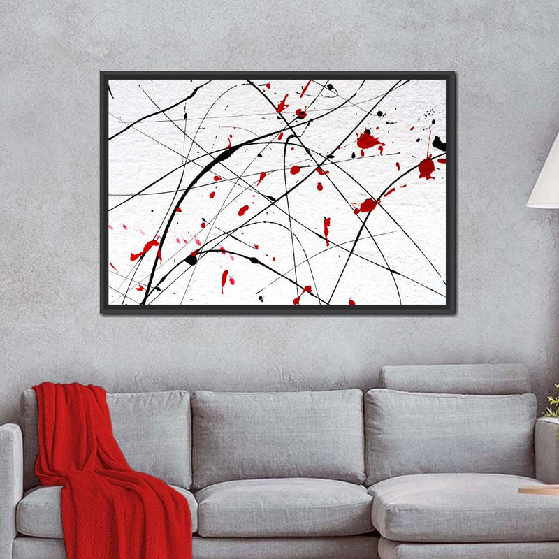 Modern Abstract Splash Wall Art