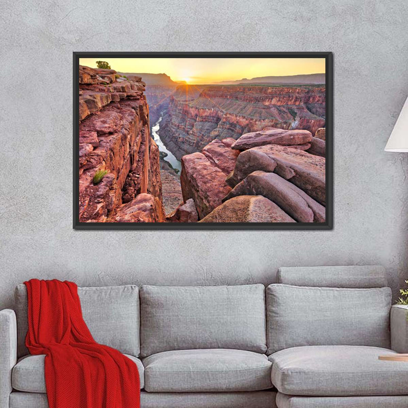 Sunrise Over Grand Canyon Wall Art