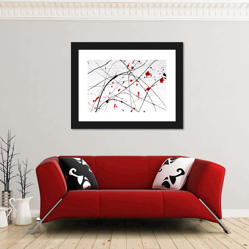 Modern Abstract Splash Wall Art