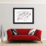 Modern Abstract Splash Wall Art