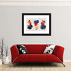 Watercolor Blotches Canvas Set Wall Art