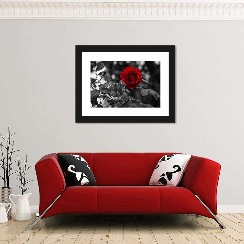 Lone Rose Pop Wall Art