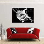 Rose Splash Wall Art