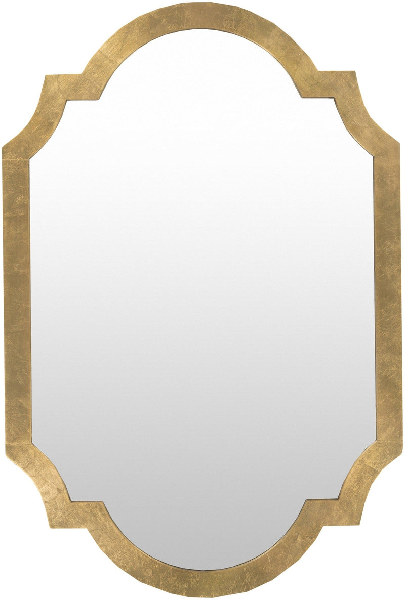 Kilder Traditional Gold Wall Mirror