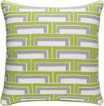 Bent Lime Pillow Cover