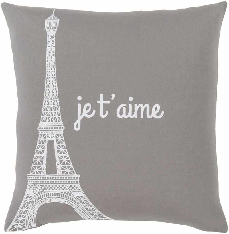 Blaker Medium Gray Pillow Cover