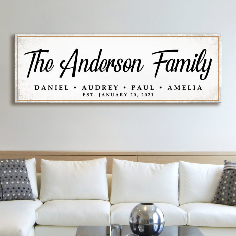 Family Sign VIII