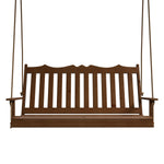 Keystone Amish Co. 6 Foot York Porch Swing, Mushroom Stain
