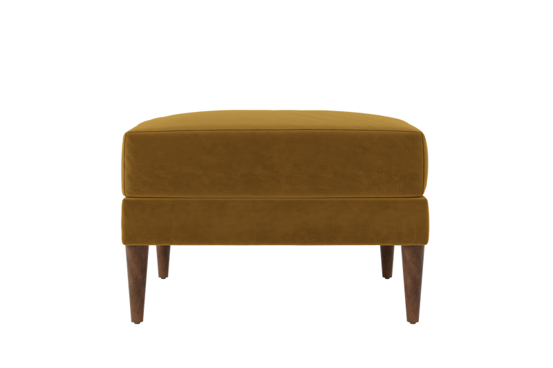 The Essential Ottoman in Recycled Velvet