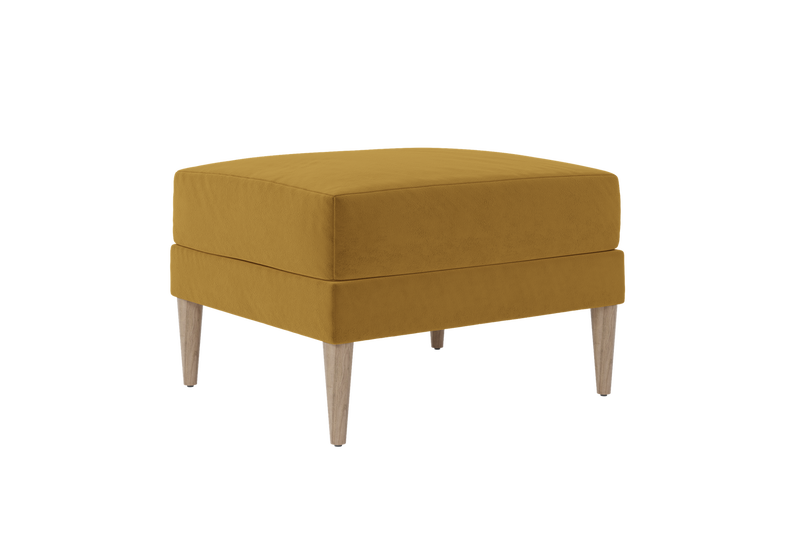 The Essential Ottoman in Recycled Velvet