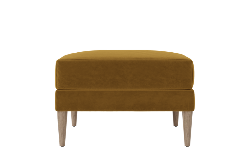 The Essential Ottoman in Recycled Velvet
