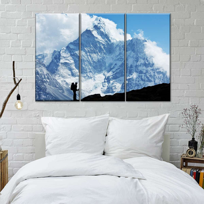 Mount Everest Mountaineer Wall Art