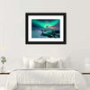 Green Aurora Borealis Wall Art
