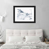 Grey And White Abstract Wall Art