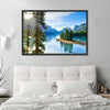 Sunny Maligne Lake Wall Art