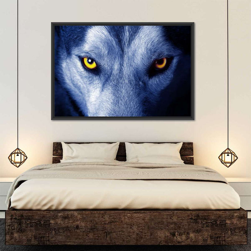 Mystic Wolf Eyes Wall Art