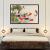 Japanese Koi Pond Wall Art
