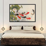 Japanese Koi Pond Wall Art