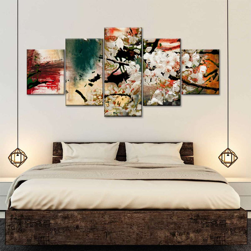 Japanese Flower Wall Art