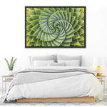 Spiral Succulent Wall Art
