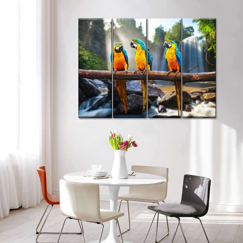 Macaw Friends Wall Art
