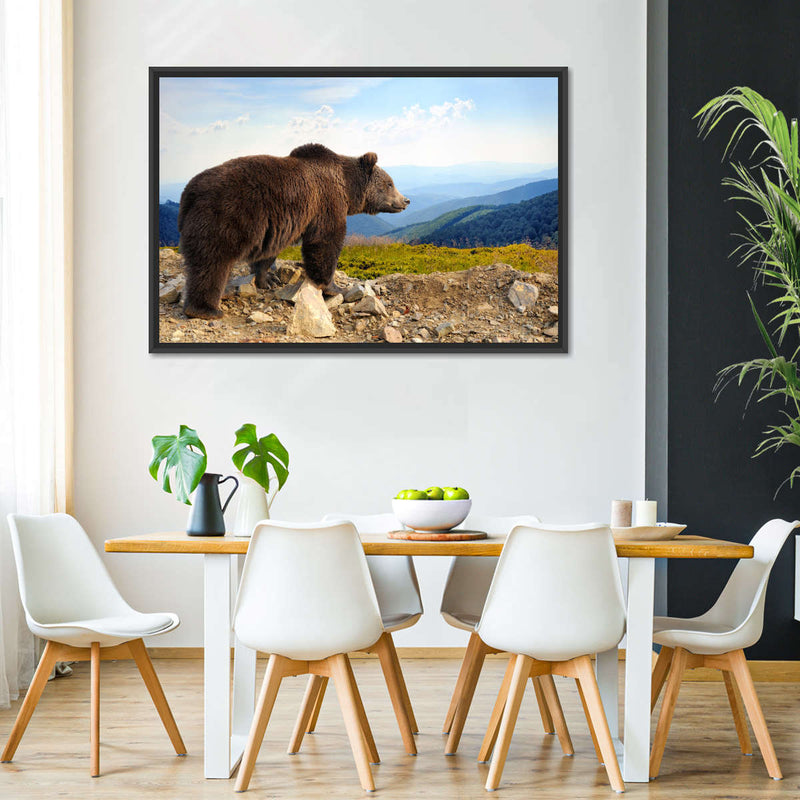 Mountain Bear Wall Art