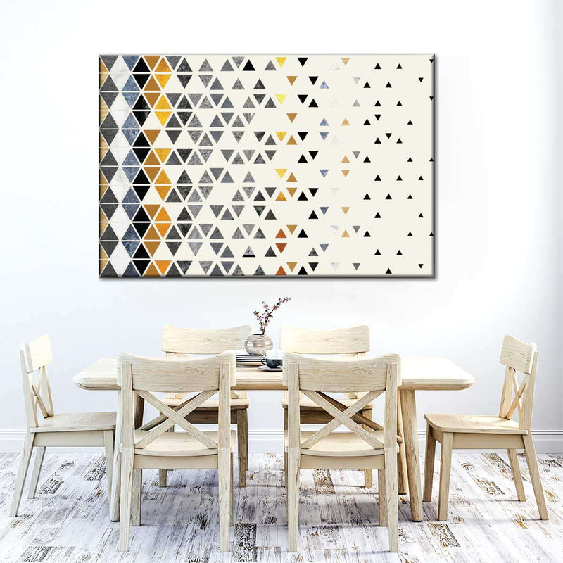 Triangle Madness Wall Art