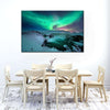 Green Aurora Borealis Wall Art