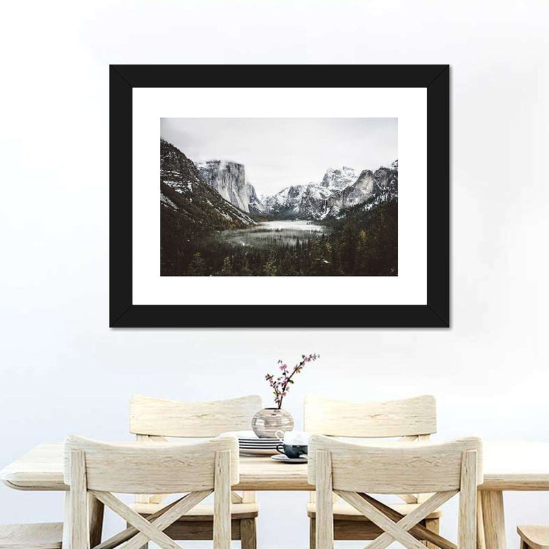Yosemite Winter Magic Wall Art